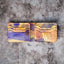 Canvas Chaos – Klassieke portemonnee met twee vouwen